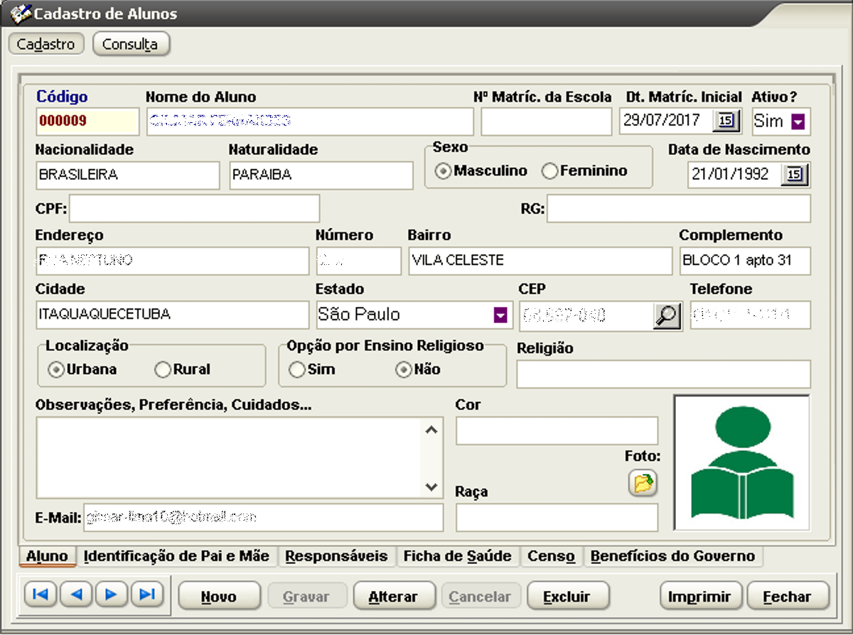 ContESC - Controle Escolar + Controle De Mensalidades por 1 Ano - Imagem 5