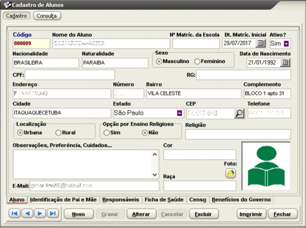 ContESC - Controle Escolar Sem Controle De Mensalidades - Imagem 5